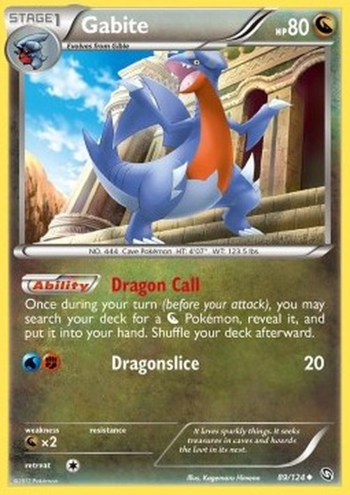 Pokemon Gabite  (DRX 89)