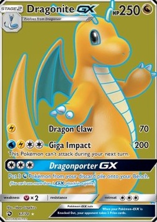 Pokemon Dragonite GX (DRM 67)