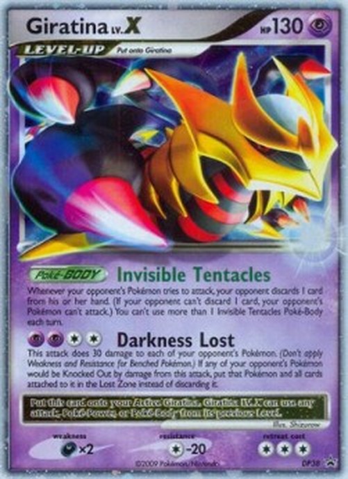 Pokemon Giratina LV.X  (DPPR 38)