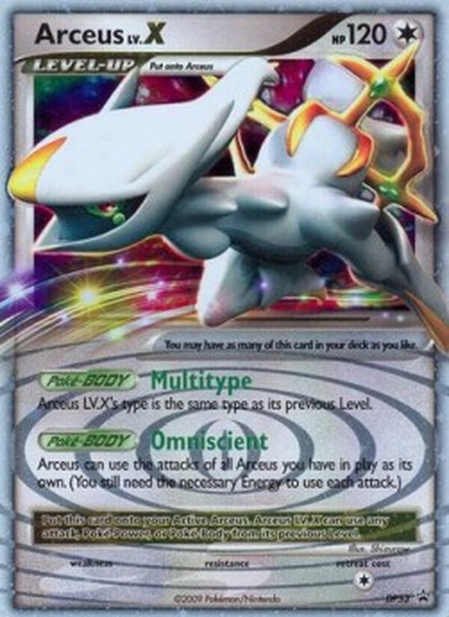 Pokemon Arceus LV.X (DPPR 53)