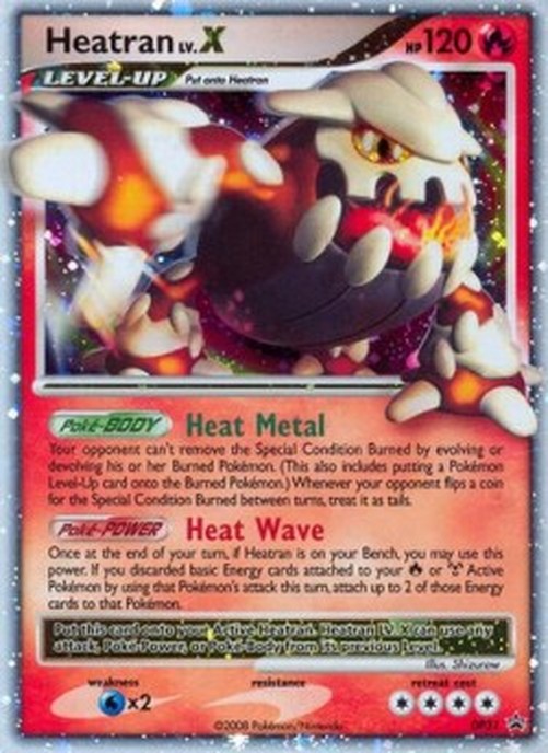 Pokemon Heatran LV.X  (DPPR 31)