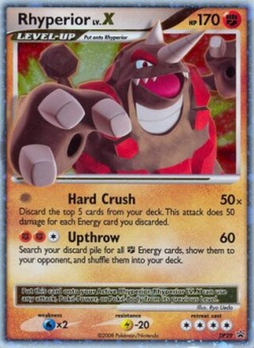 Pokemon Rhyperior LV.X (DPPR 29)