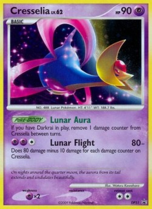 Pokemon Cresselia Lv.62  (DPPR 51)