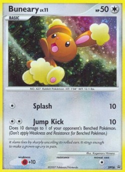 Pokemon Buneary Lv.11  (DPPR 06)