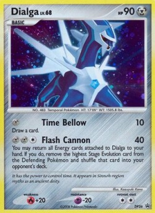 Pokemon Dialga Lv.68  (DPPR 26)
