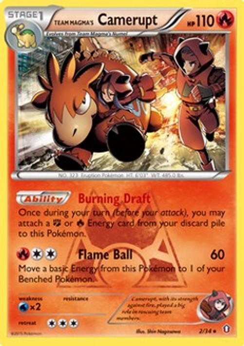 Pokemon Team Magma's Camerupt  (DCR 2)