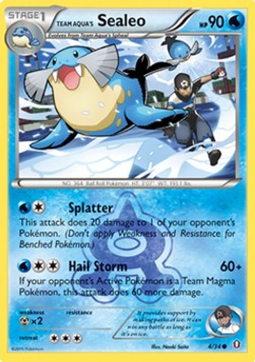 Pokemon Team Aqua's Sealeo  (DCR 4)