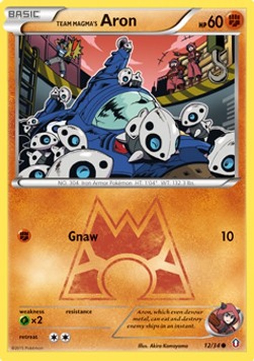 Pokemon Team Magma's Aron  (DCR 12)