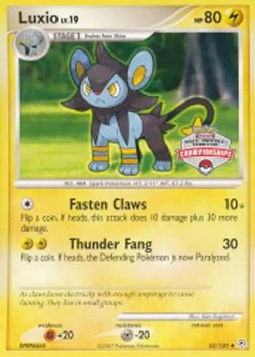 Pokemon Luxio Lv.19 (DP 52)