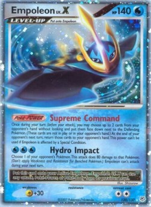 Pokemon Empoleon LV.X  (DP 120)