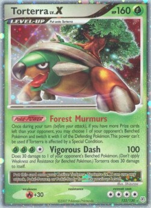 Pokemon Torterra LV.X (DP 122)