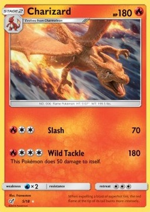 Pokemon Charizard  (DET 5)