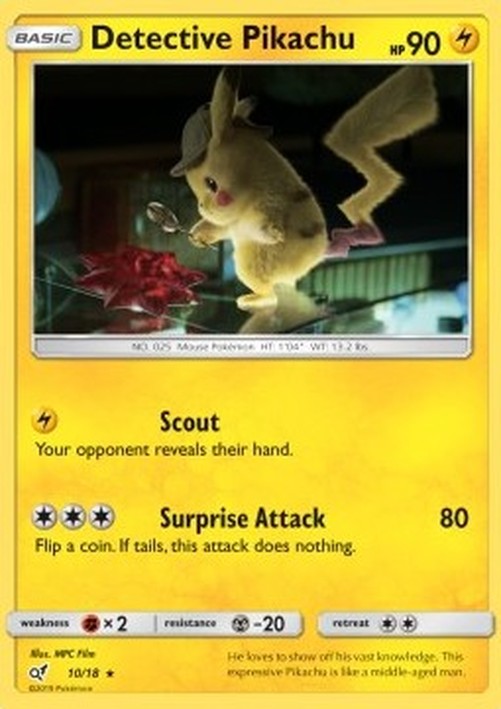 Pokemon Detective Pikachu  (DET 10)