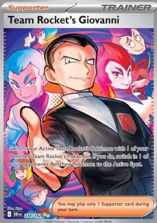Pokemon Team Rocket's Giovanni (DRI 238)