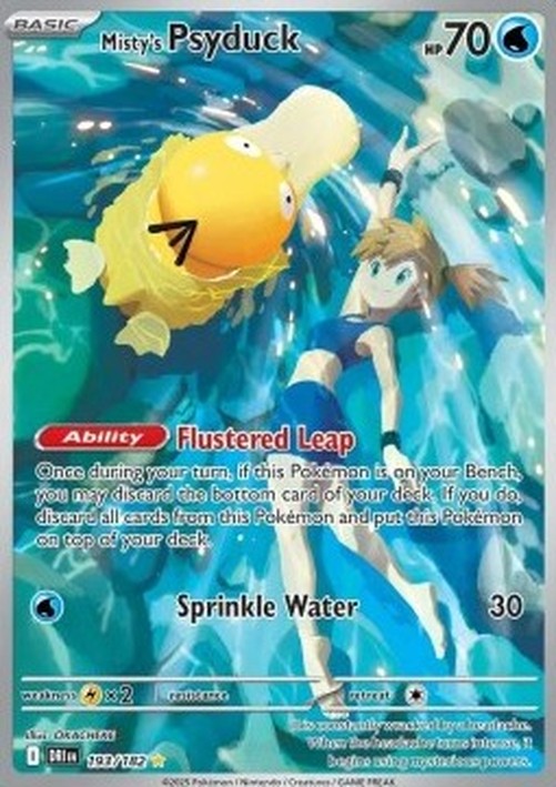 Pokemon Misty's Psyduck  (DRI 193)