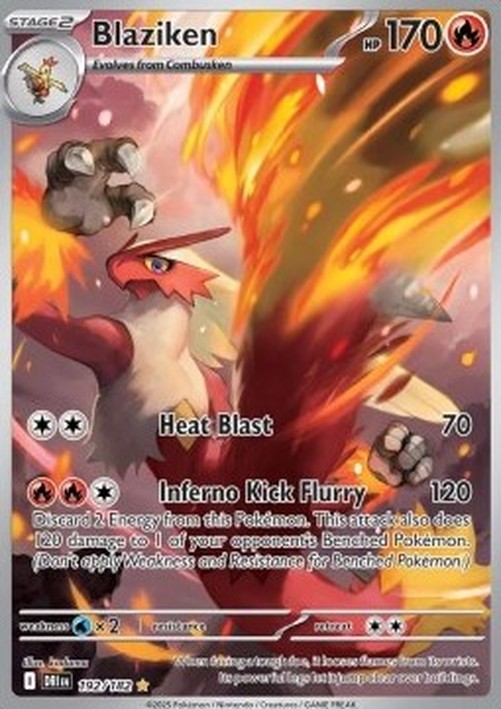 Pokemon Blaziken  (DRI 192)