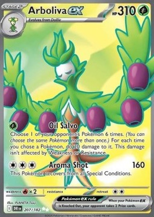 Pokemon Arboliva ex (DRI 207)