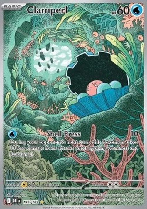 Pokemon Clamperl (DRI 195)