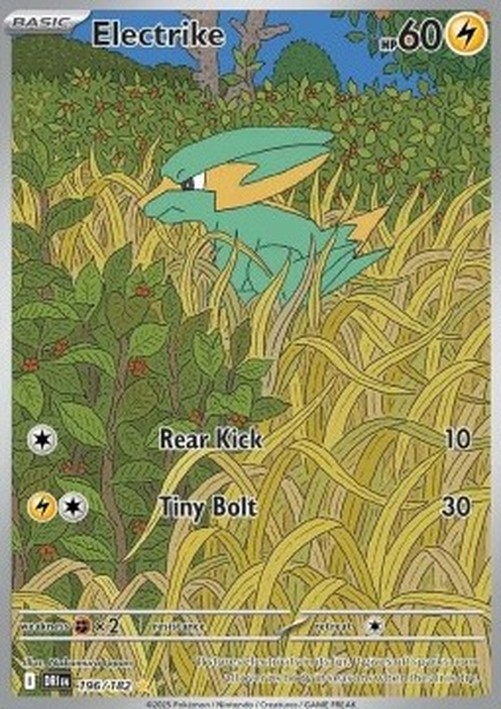 Pokemon Electrike  (DRI 196)