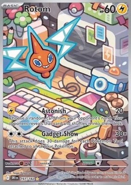 Pokemon Rotom  (DRI 197)