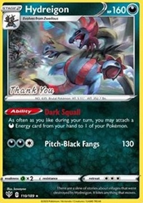 Pokemon Hydreigon  (DAA 110)