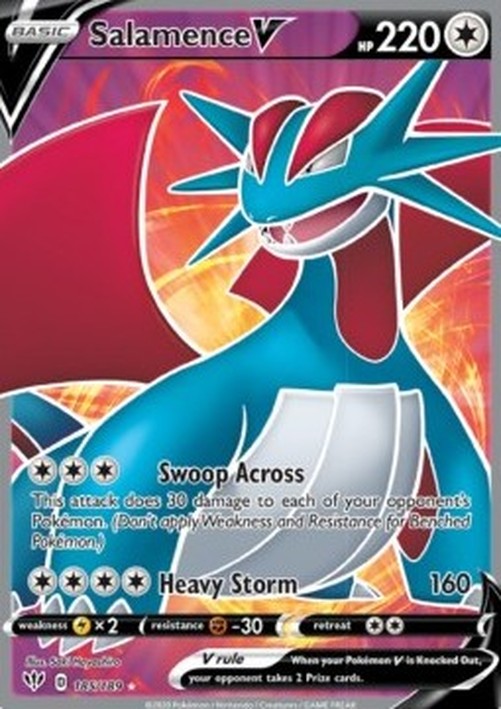 Pokemon Salamence V (DAA 185)