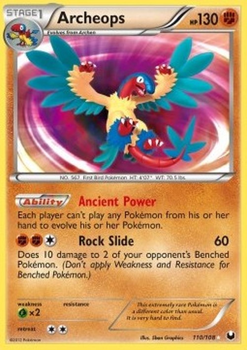 Pokemon Archeops (DEX 110)