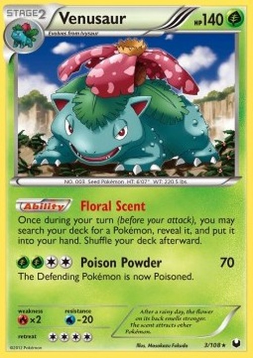 Pokemon Venusaur (DEX 3)