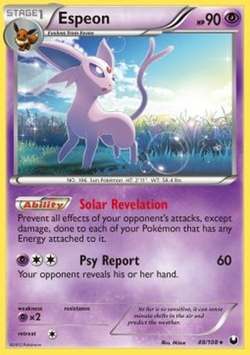 Pokemon Espeon  (DEX 48)