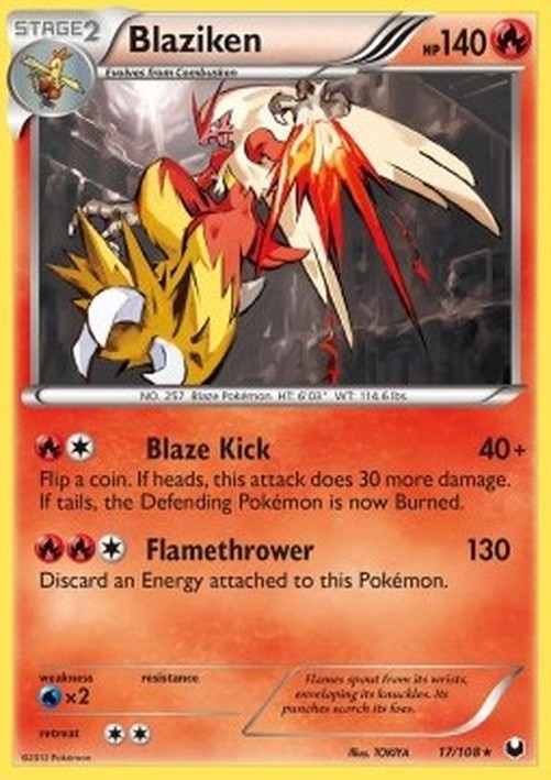 Pokemon Blaziken  (DEX 17)