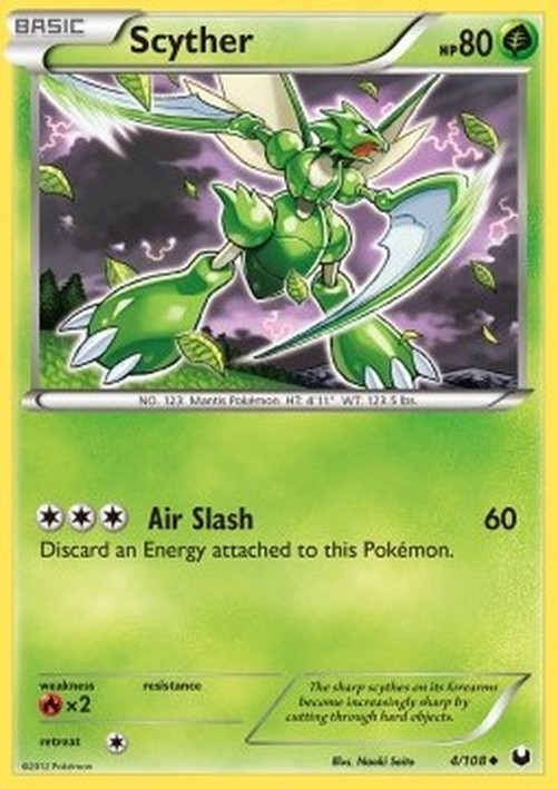 Pokemon Scyther (DEX 4)