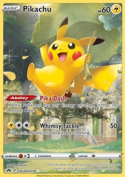 Pokemon Pikachu (CRZ GG30)