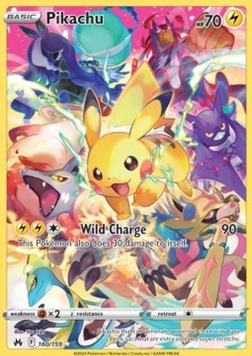 Pokemon Pikachu  (CRZ 160)