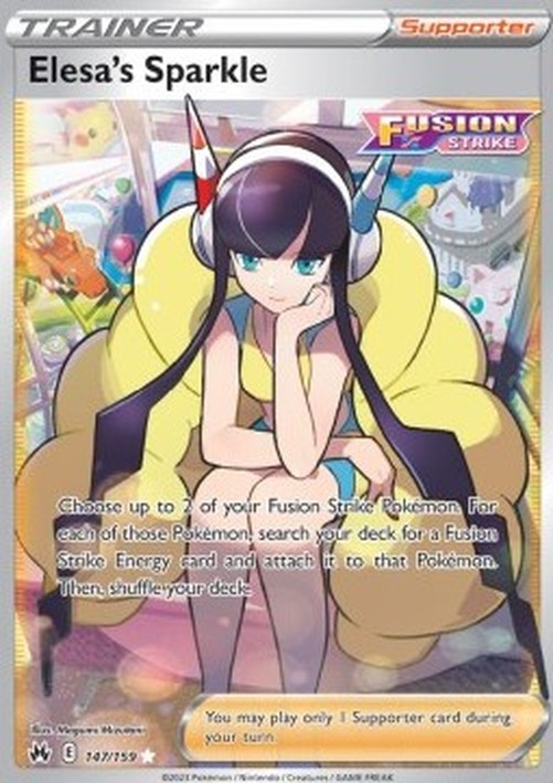 Pokemon Elesa's Sparkle (CRZ 147)