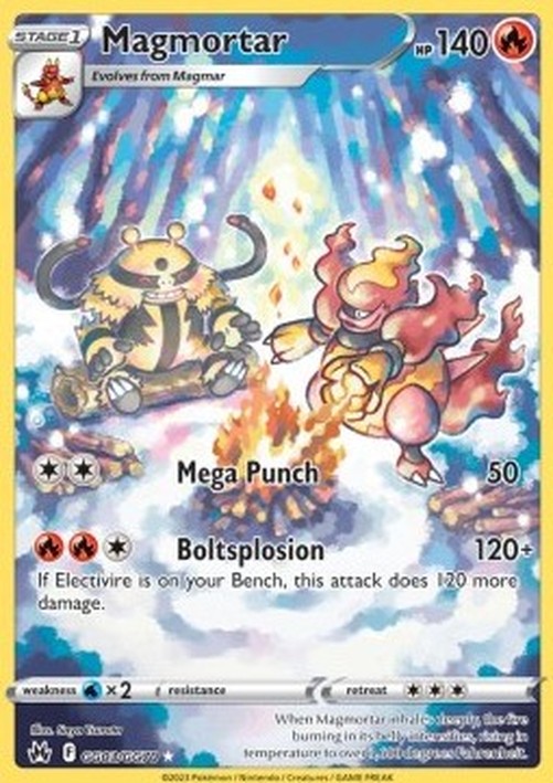 Pokemon Magmortar  (CRZ GG03)