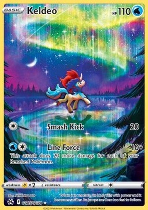 Pokemon Keldeo (CRZ GG07)