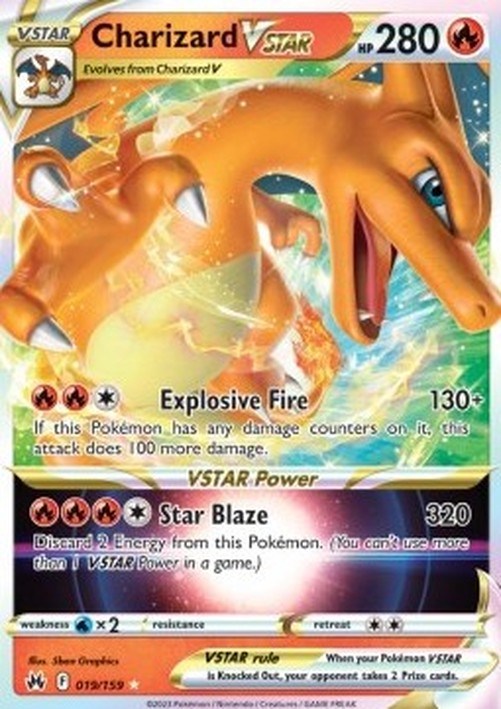 Pokemon Charizard VSTAR (CRZ 019)