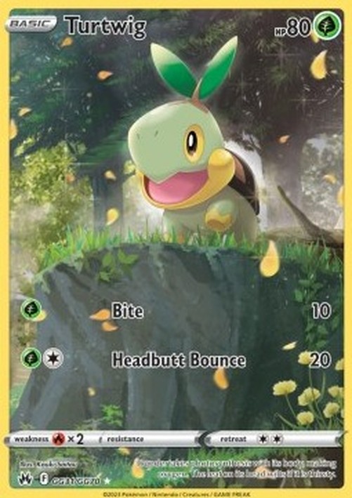 Pokemon Turtwig  (CRZ GG31)