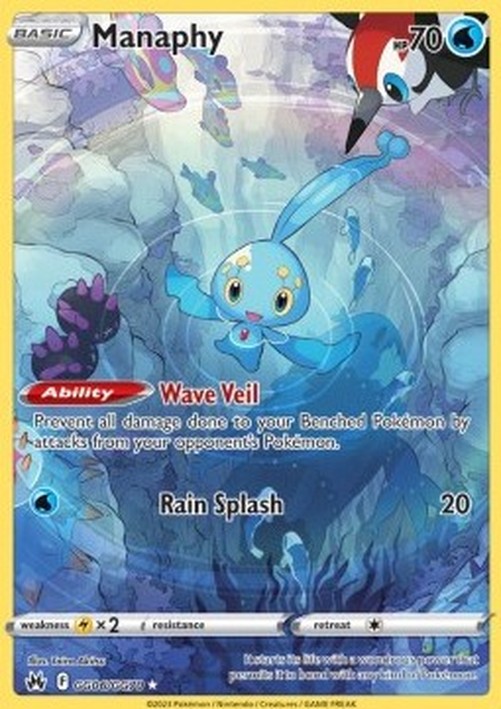 Pokemon Manaphy  (CRZ GG06)