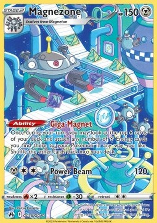 Pokemon Magnezone  (CRZ GG18)