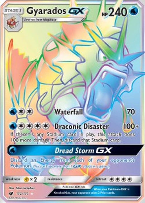 Pokemon Gyarados GX  (CIN 112)