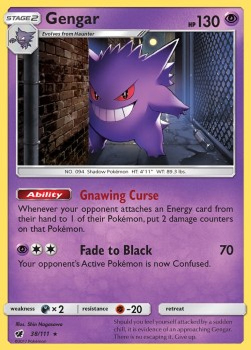 Pokemon Gengar (CIN 38)
