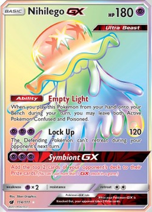 Pokemon Nihilego GX  (CIN 114)