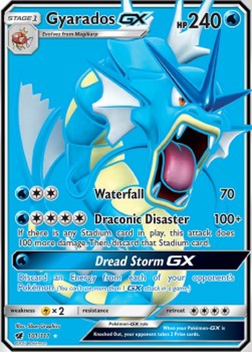 Pokemon Gyarados GX  (CIN 101)