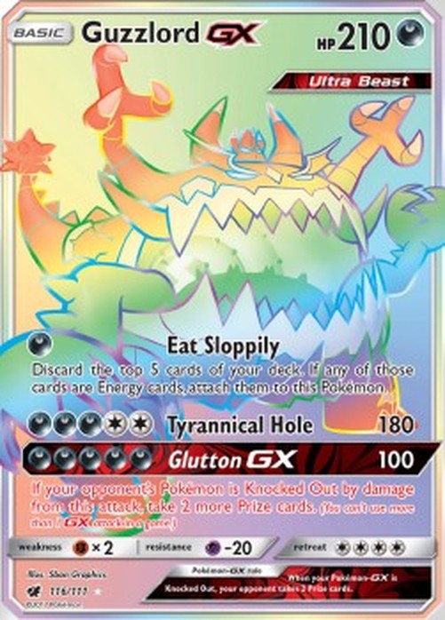 Pokemon Guzzlord GX  (CIN 116)