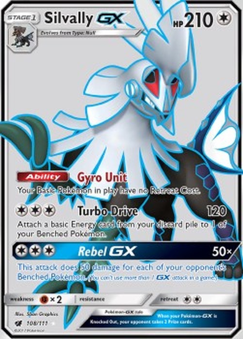 Pokemon Silvally GX  (CIN 108)