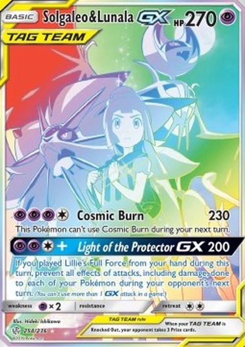 Pokemon Solgaleo & Lunala GX (CEC 254)