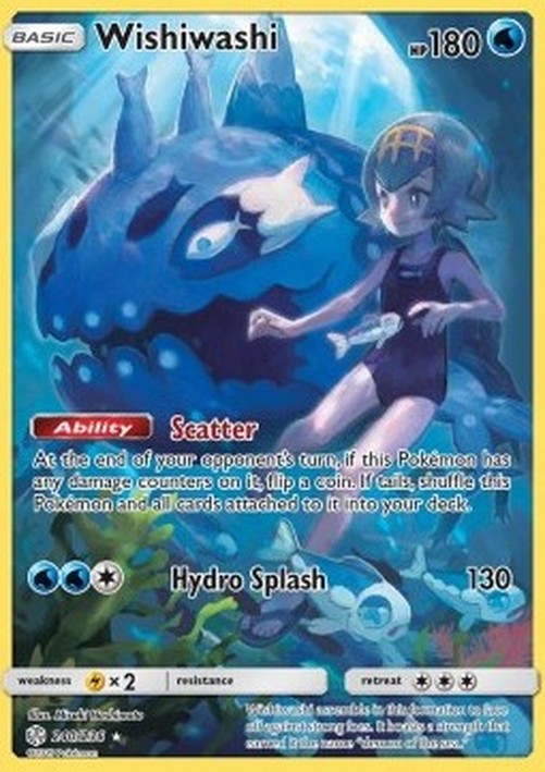 Pokemon Wishiwashi (CEC 240)