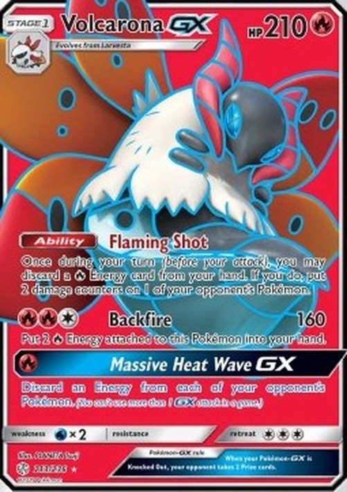 Pokemon Volcarona GX  (CEC 213)