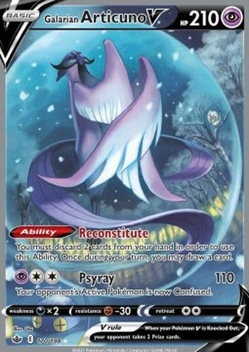 Pokemon Galarian Articuno V (CRE 170)